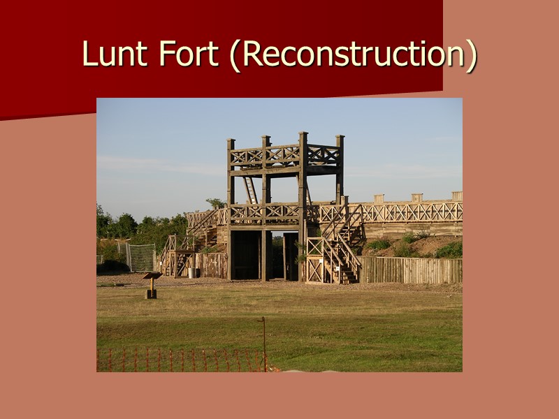 Lunt Fort (Reconstruction)